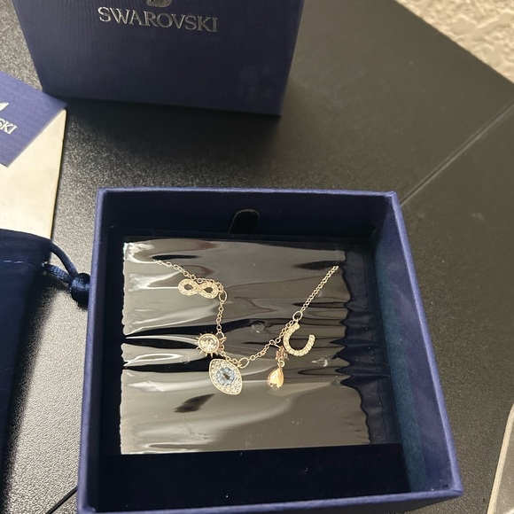 Swarovski  Symbolica bracelet Crystal pearl, Clover, evil eye - Picture 4 of 6